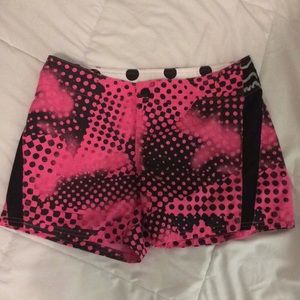 Pink Graphic Print Board Shorts by Fox